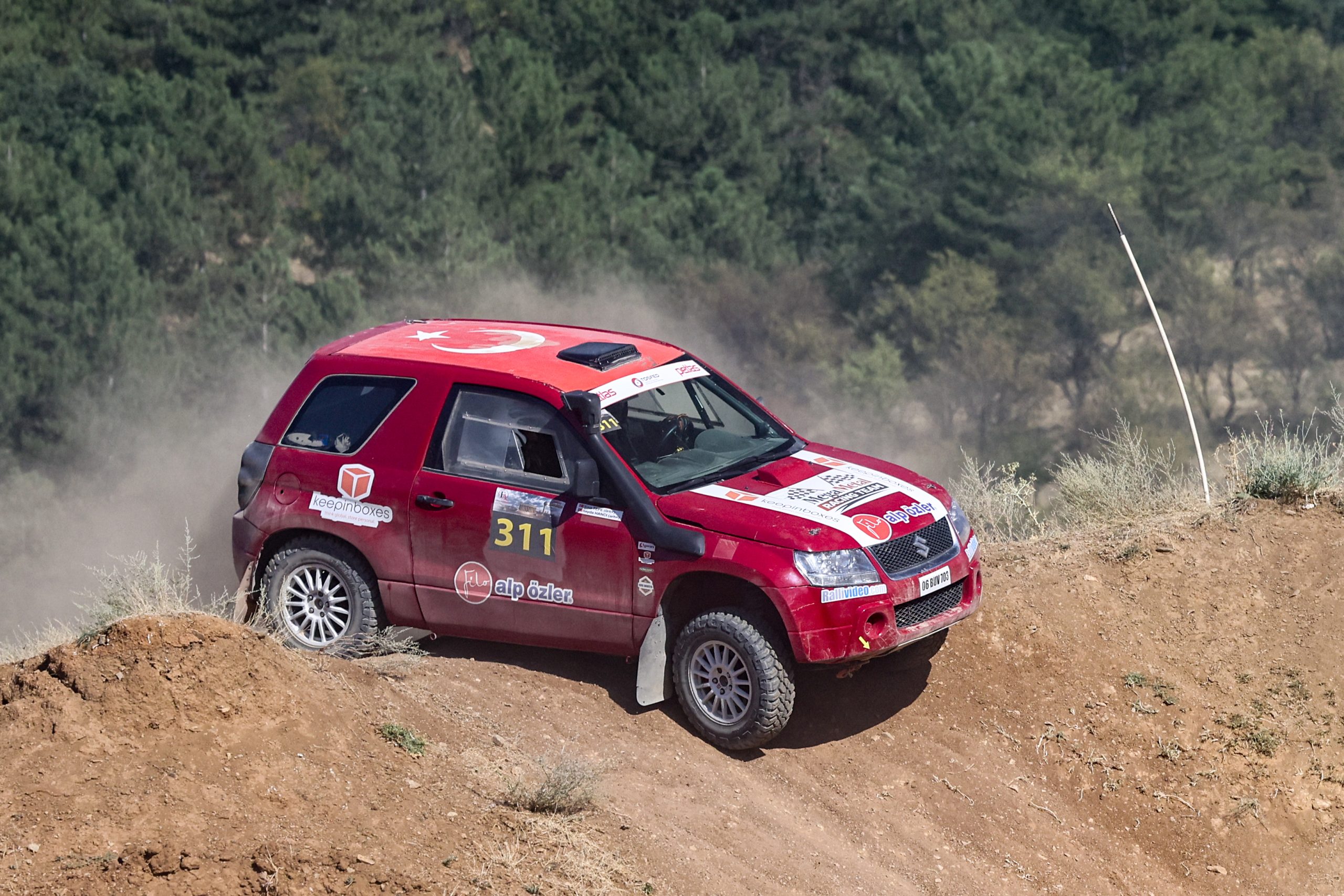 Ankara Offroad Yarışı Nefes Kesti